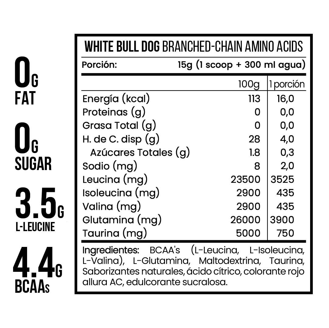 White Bulldog BCAA 8:1:1