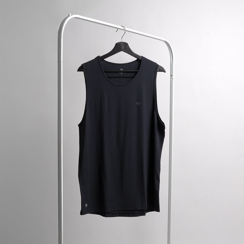 Polera Negra sin mangas