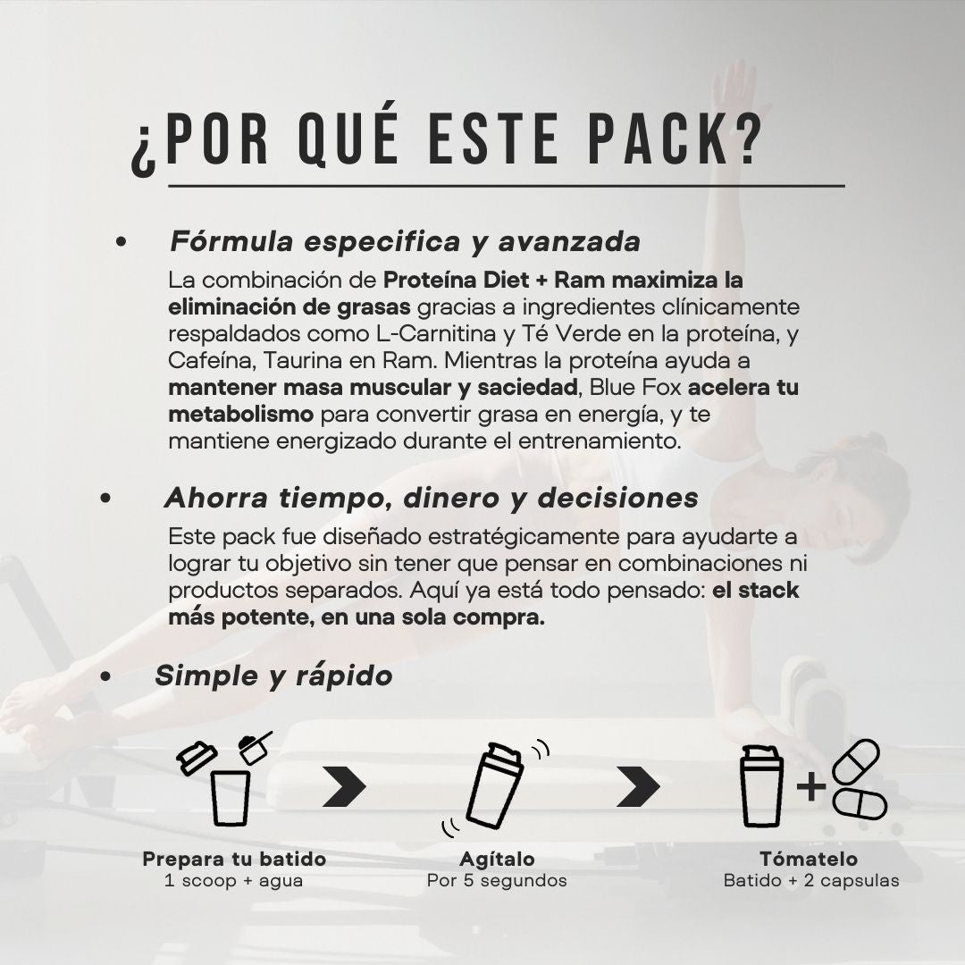 Pack: Eliminar Grasa (Vegano)