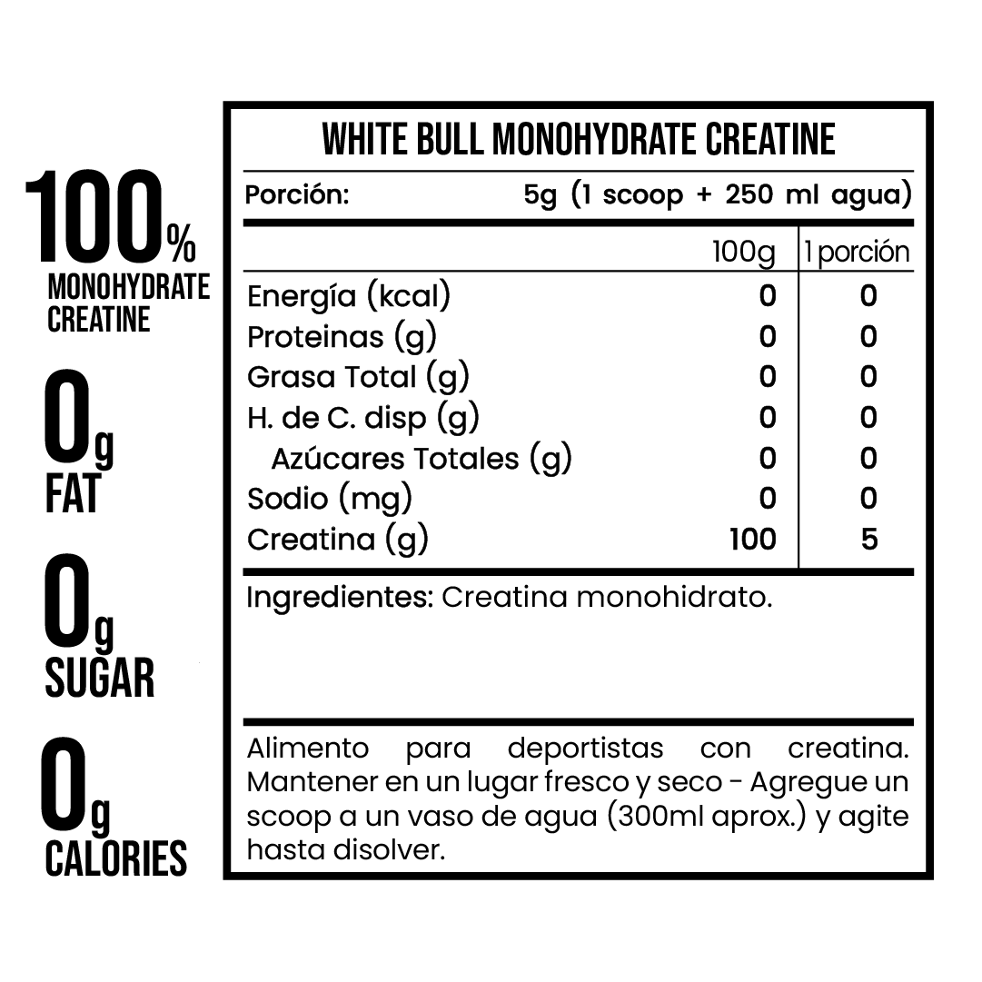 White Bull Creatina