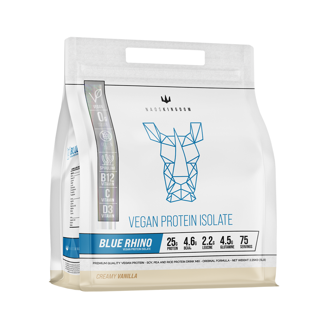 Blue Rhino vegan Protein isolate 5lbs