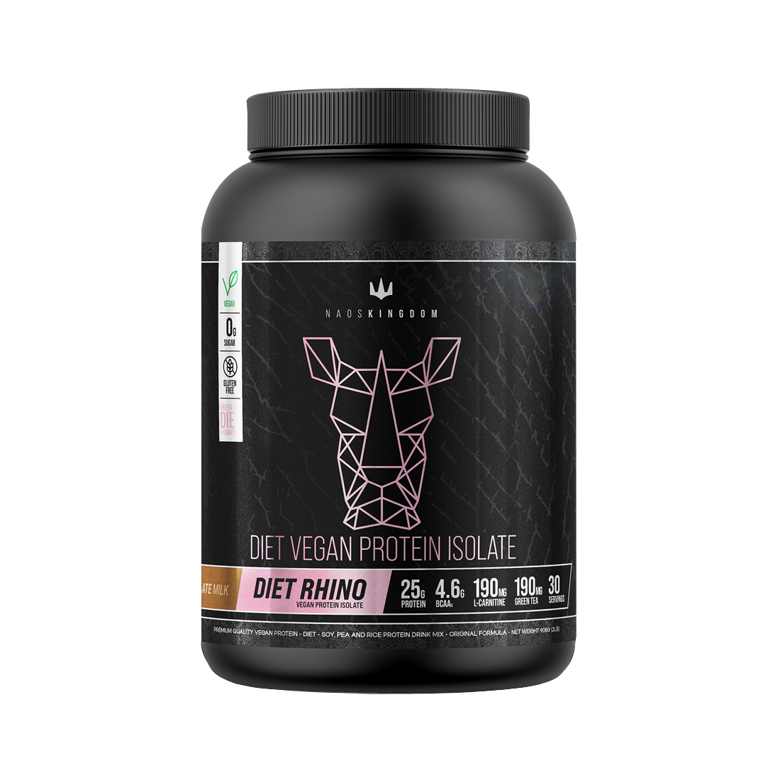 Diet Rhino vegan Protein isolate 2lbs