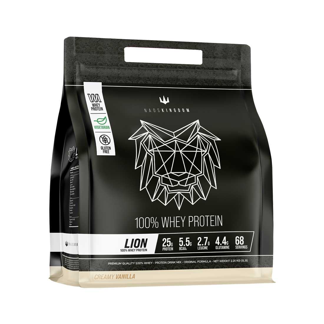 Lion Whey protein 5lbs