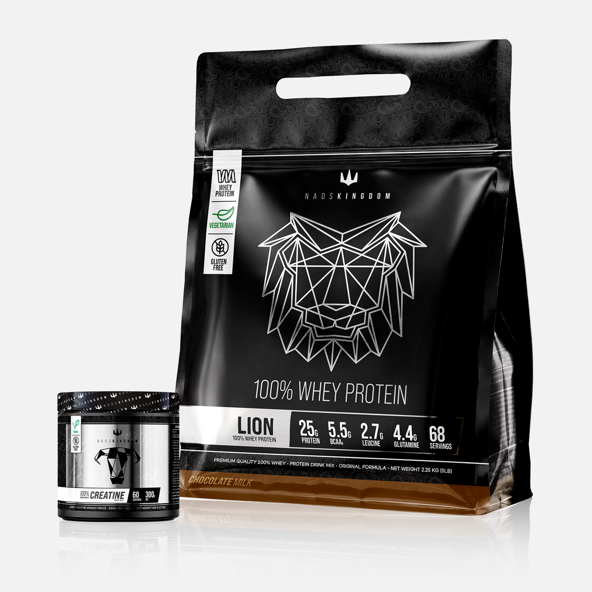 Pack Whey Proteina + Creatina de regalo
