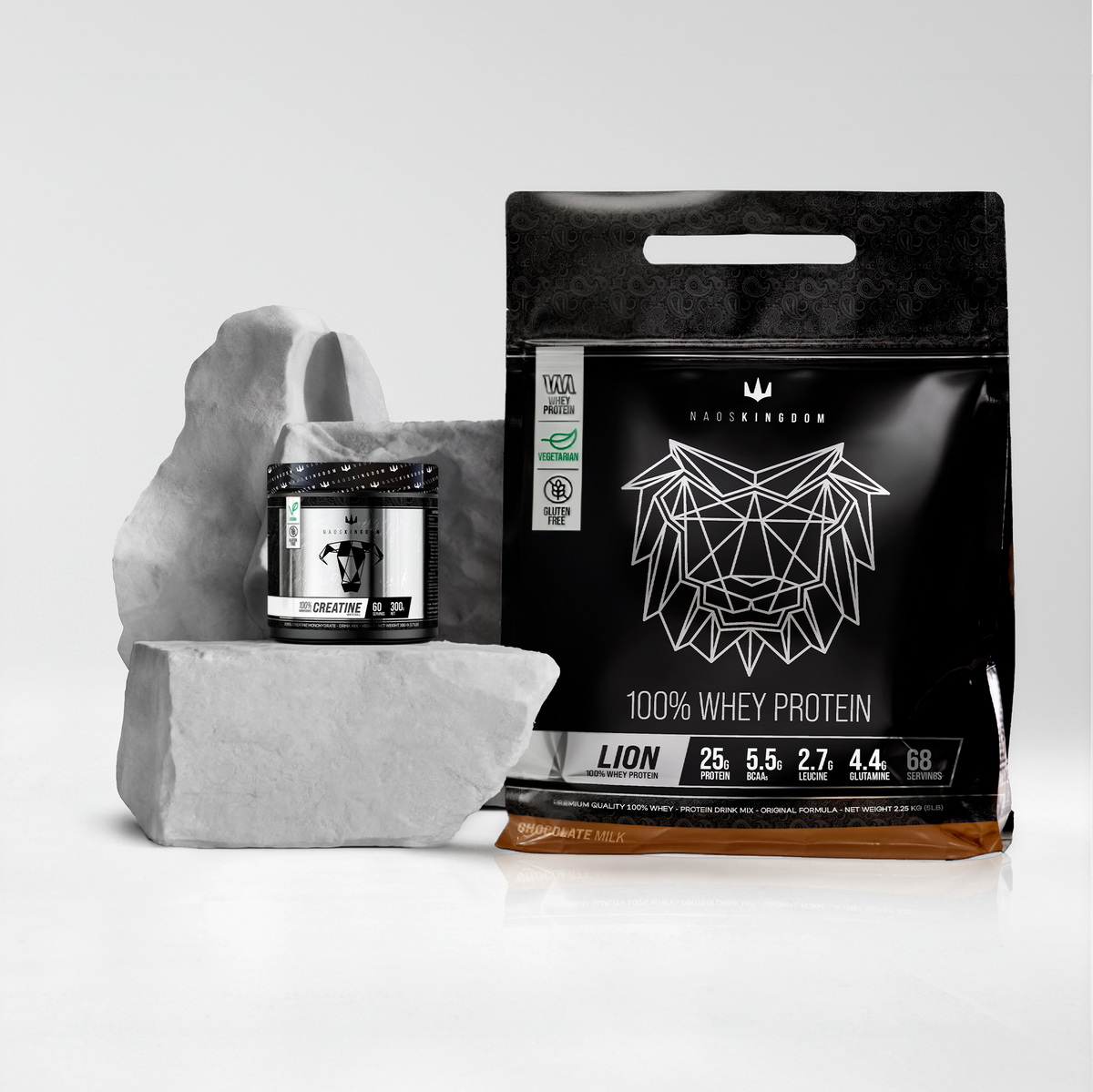 Pack Whey Proteina + Creatina de regalo